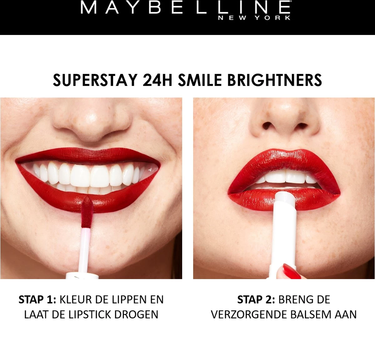 Maybelline SuperStay 24H Smile Brighters Lippenstift - 860 Crisp Magenta - Roze - Langhoudend - Afbeelding 9