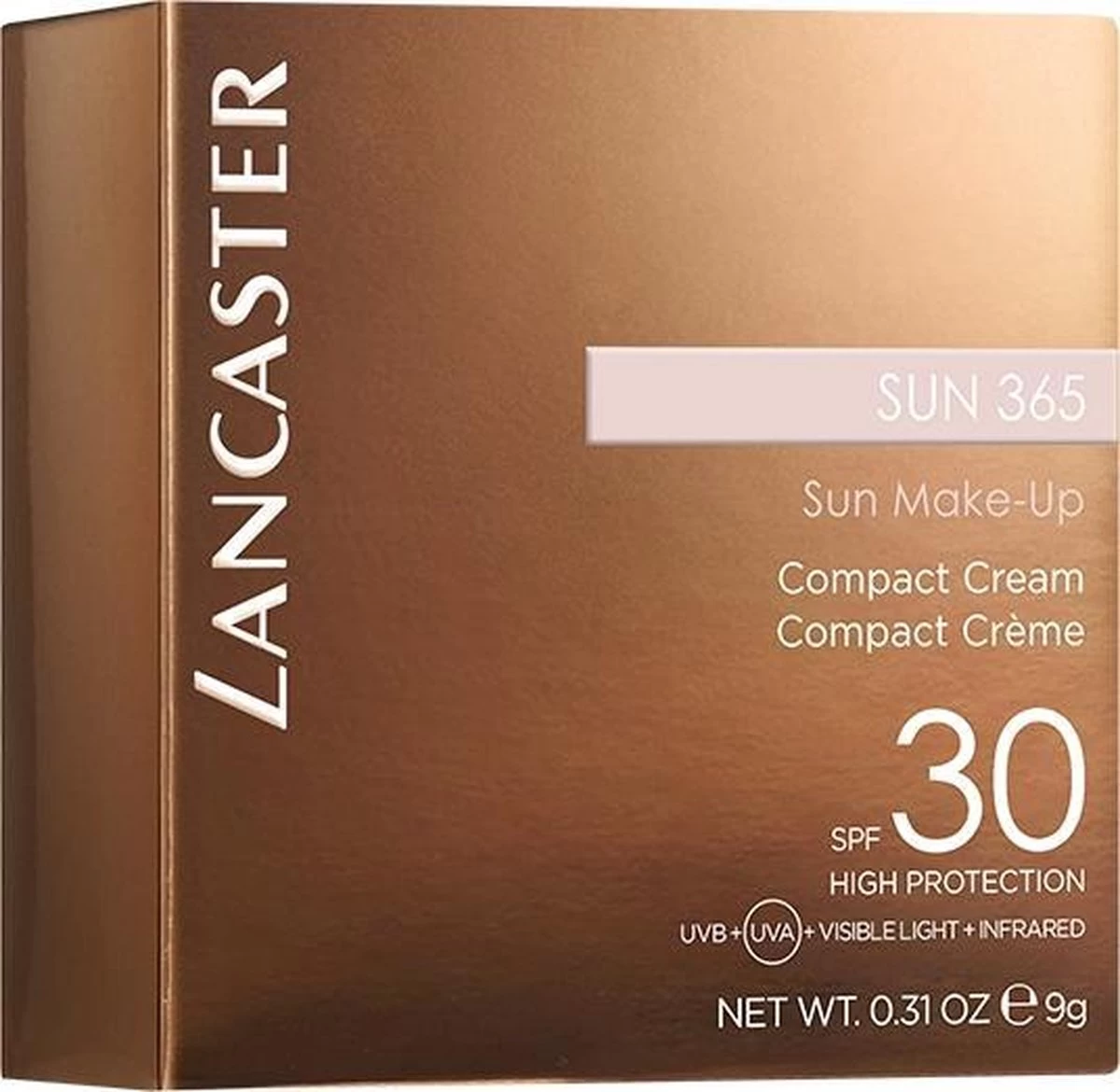 Lancaster Sun 365 Compact Bronzing Creme SPF 30 - 03 Golden Glow - 10 G - Afbeelding 11
