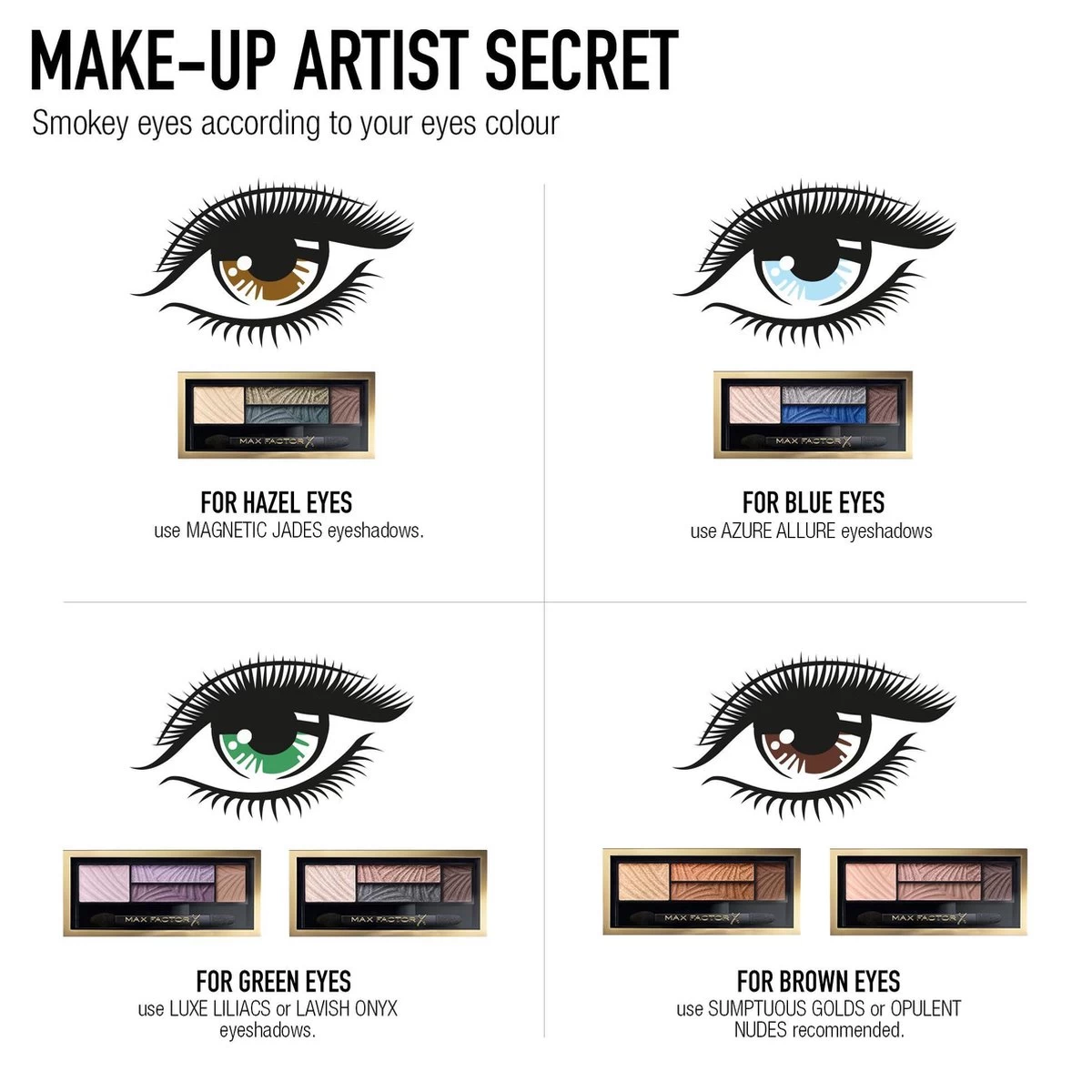 Max Factor Smokey Eye Drama Kit Oogschaduwpalette - 05 Magnet Jades - Afbeelding 6