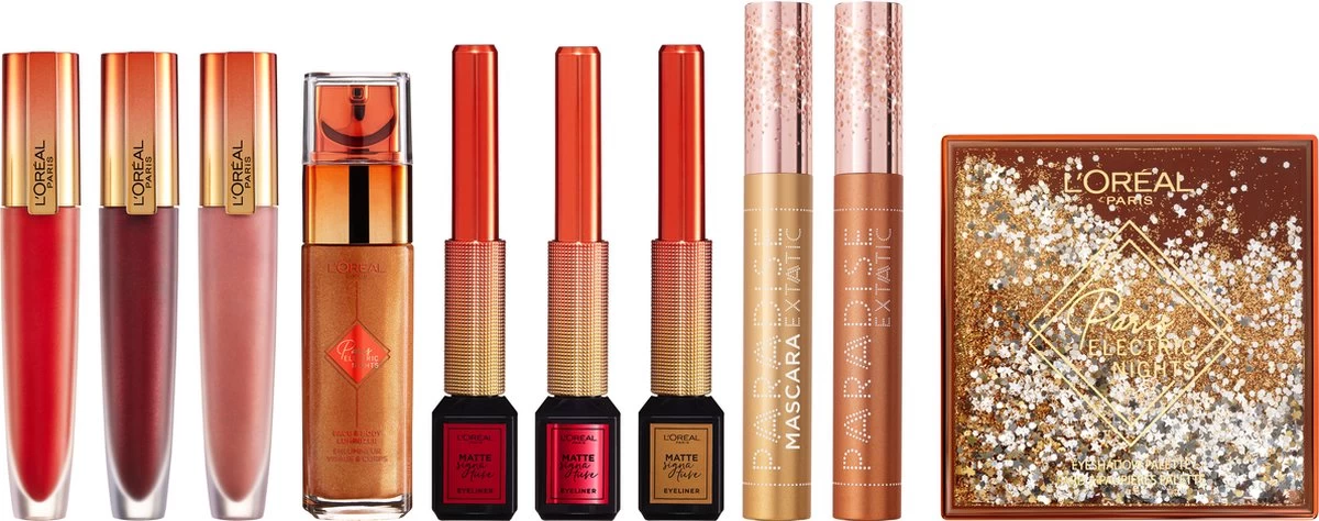 L’Oréal Paris Paris Electric Nights Superliner Matte Signature Eyeliner - Limited Edition – 10 Gold – Goud - Afbeelding 3