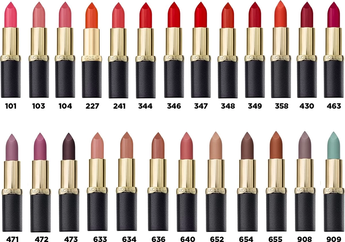 L'Oréal Paris Make-Up Designer Color Riche Matte Addiction - 652 Stone - Lipstick - Afbeelding 7