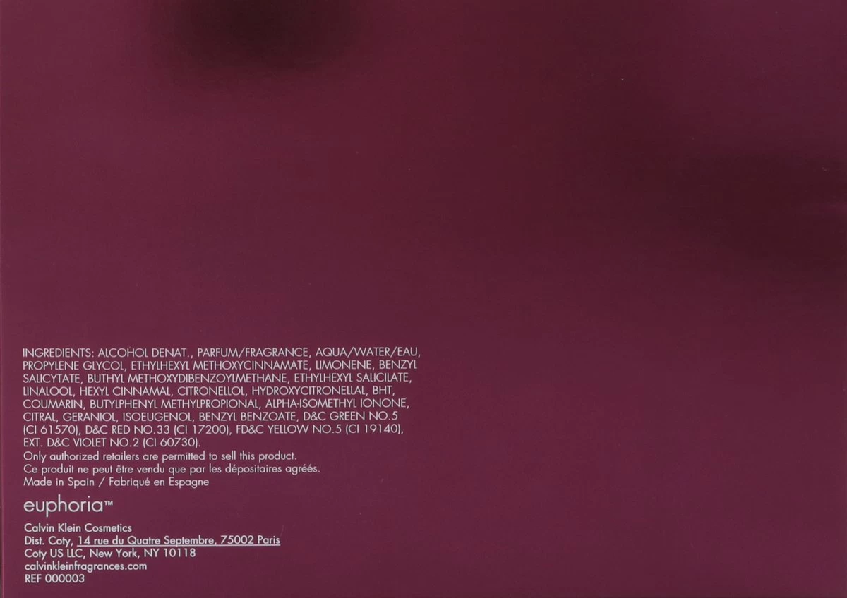 Calvin Klein Euphoria - 160ml - Eau De Parfum - Afbeelding 6