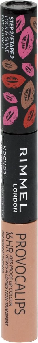 Rimmel London Provocalips Kiss Proof 16 Hr Liquid Lip - 700 Skinny Dipping - 7 Ml - Nude - Afbeelding 9