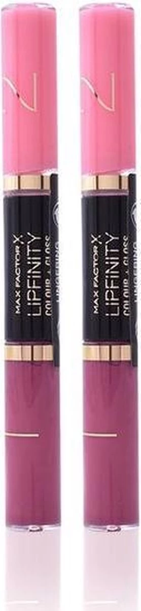 Max Factor Lipfinity Colour & Gloss Lipgloss - 570 Gleaming Coral - Afbeelding 2