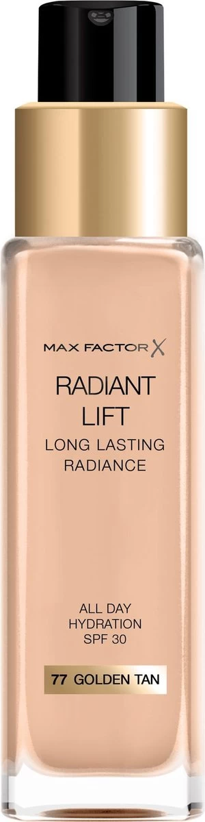 Max Factor Radiant Lift FD - 77 Golden Tan - Afbeelding 2