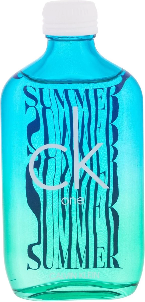 Uniseks Parfum Calvin Klein CK One Summer 2021 (100 Ml) - Afbeelding 5