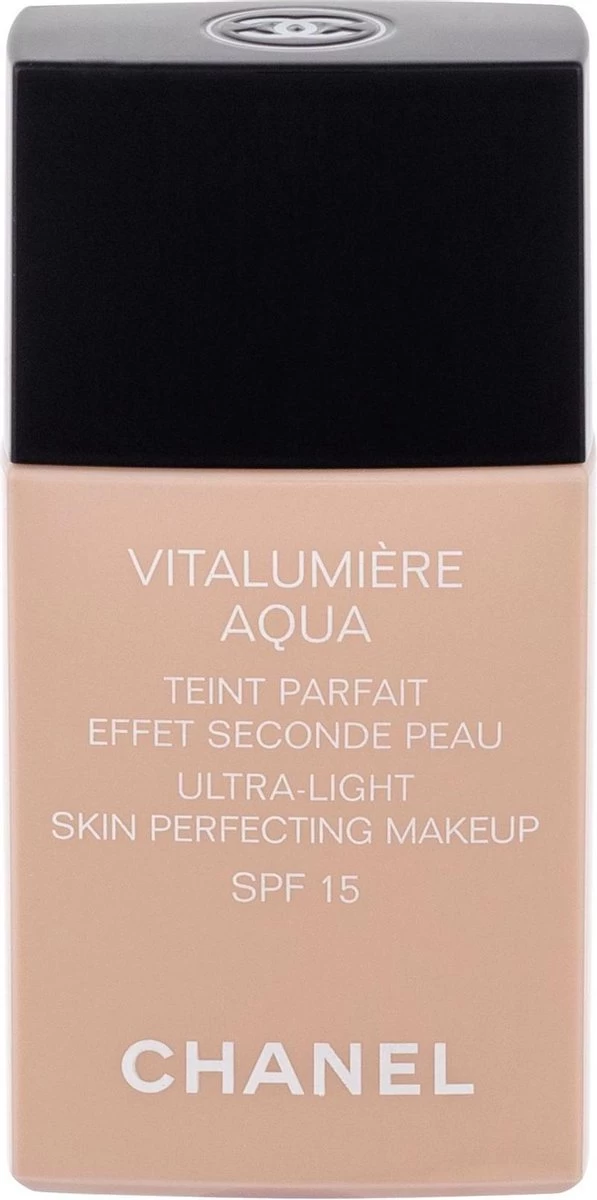 Chanel Vitalumiere Aqua Foundation - 30 Beige - SPF15 - 30 Ml