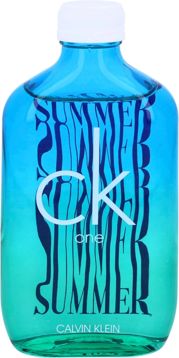 Uniseks Parfum Calvin Klein CK One Summer 2021 (100 Ml) - Afbeelding 8