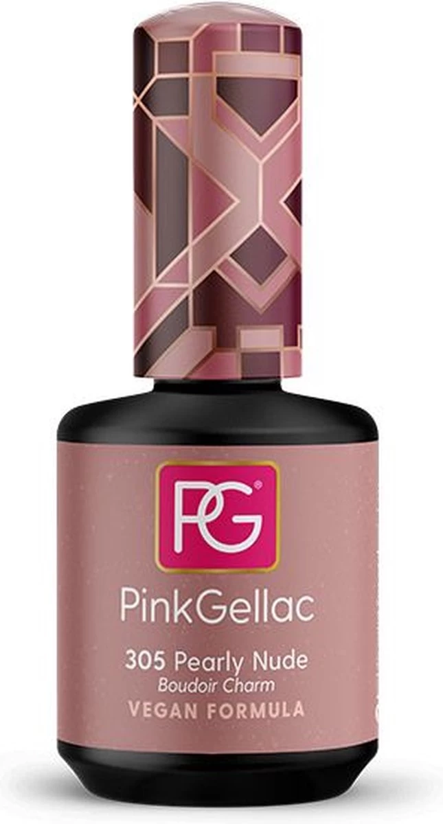 Pink Gellac - Pearly Nude - Gellak - Nude - 15 Ml - Afbeelding 2