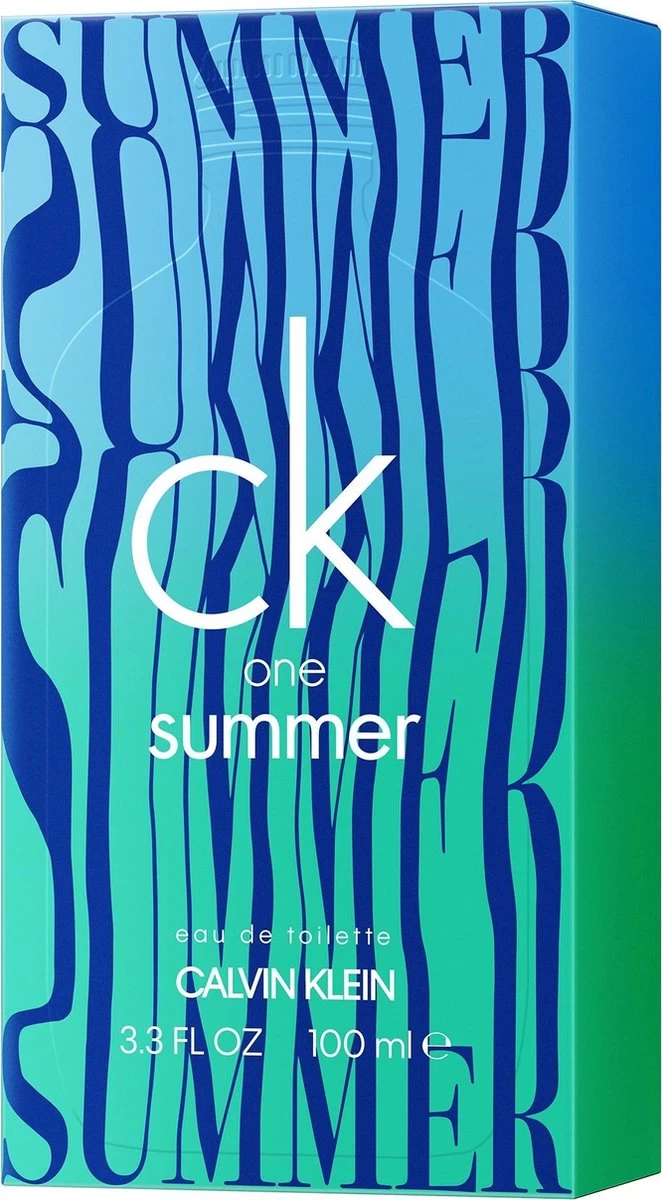 Uniseks Parfum Calvin Klein CK One Summer 2021 (100 Ml) - Afbeelding 4